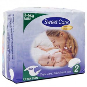 sweetcare milieuvriendelijke luiers