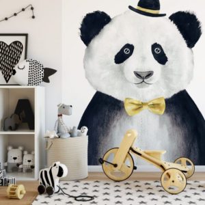 panda behang kinderkamer babybehang