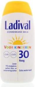 Ladival is zonnebrand zonder troep, geen conserveringsmiddelen en parfumvrij