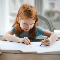 kindertekening voor moederdag